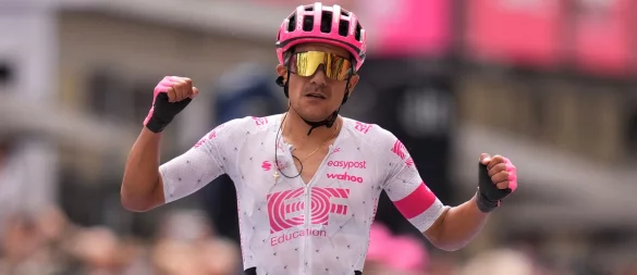 Muss auf die Tour de France verzichten: Richard Carapaz. - © Fabio Ferrari/LaPresse/AP/dpa