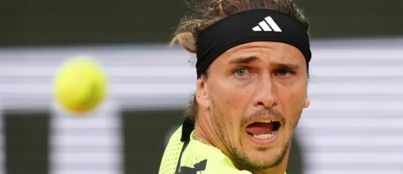 Alexander Zverev ist in Paris im Viertelfinale ausgeschieden. - © Aurelien Morissard/AP/dpa