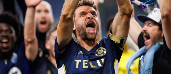 Thomas Müller kehrte nach Verletzungspause zurück ins Team von Vancouver. - © Kevin Ng/FR172278 AP/AP/dpa