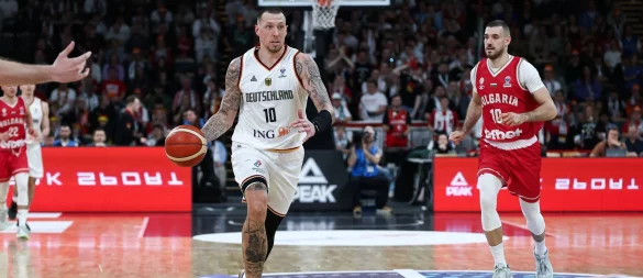 Daniel Theis will beim Supercup in München wieder dabei sein. - © Daniel Löb/dpa