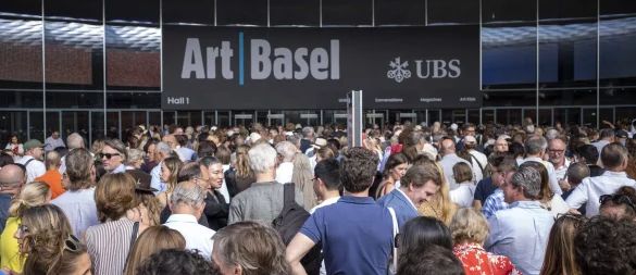 Trotz dieses starken Starts verzeichnet der weltweite Kunstmarkt insgesamt rückläufige Zahlen. (Archivbild) - © Georgios Kefalas/KEYSTONE/dpa