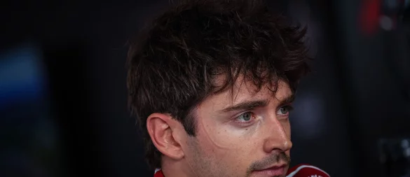 Charles Leclercs Sieghoffnung in Ungarn platzte spät. - © Federico Basile/LiveMedia-IPA/ZUMA Press Wire/dpa