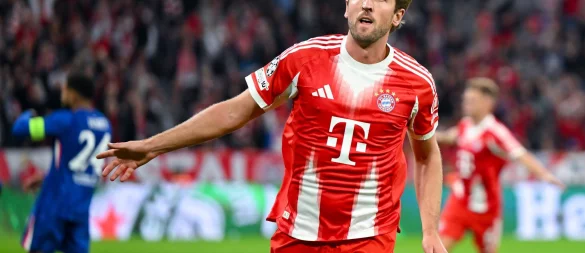 Harry Kane ist derzeit beim FC Bayern in einer bestechenden Form. (Archivfoto) - © Sven Hoppe/dpa