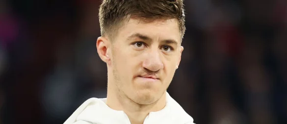 Noch beim VfB - irgendwann aber in der MLS: Da ist sich Angelo Stiller sicher. - © Christian Charisius/dpa