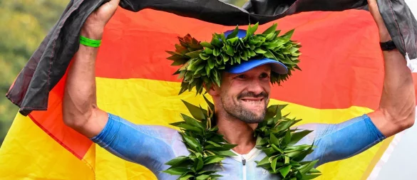Patrick Lange freut sich über die Rückkehr nach Hawaii. - © Donald Miralle/IRONMAN/dpa