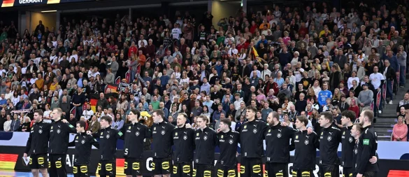Die deutschen Handballer haben bei der EM eine schwere Vorrundengruppe erwischt. - © Swen Pförtner/dpa