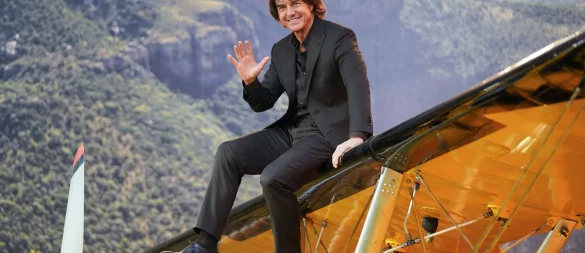 Tom Cruise hat es mit einem Stunt ins Guinness Buch der Rekorde geschafft. (Archivfoto) - © Alberto Pezzali/Invision/AP/dpa