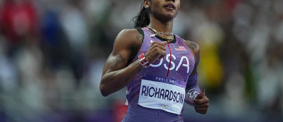 Sha\\\'Carri Richardson wurde am vergangenen Wochenende vorübergehend festgenommen. (Archivbild) - © Sven Hoppe/dpa