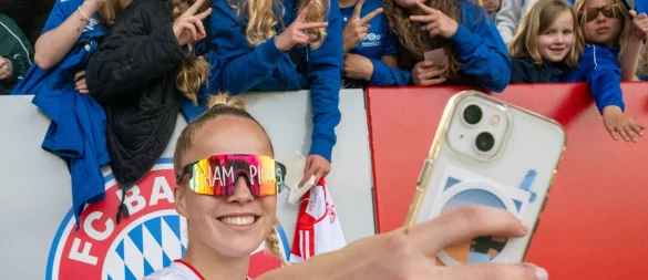 Nächster Titel für Giulia Gwinn und den FC Bayern? - © Peter Kneffel/dpa