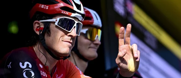 Nach 19 Jahren ist Schluss als Radprofi: Geraint Thomas (Archivbild) - © Maarten Straetemans/Belga/dpa