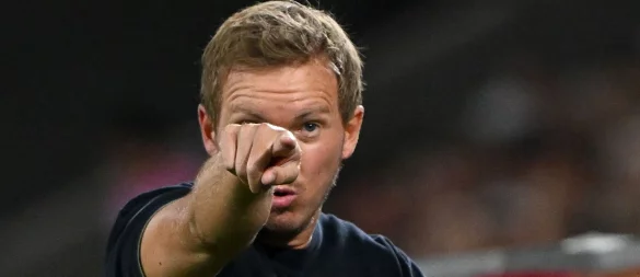 Julian Nagelsmann weist den weiteren Weg. - © Federico Gambarini/dpa