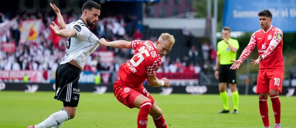 Im Hinspiel setzte sich Trondheim daheim mit 2:1 gegen Mainz durch. (Archivbild) - © Ole Martin Wold/NTB Scanpix/AP/dpa