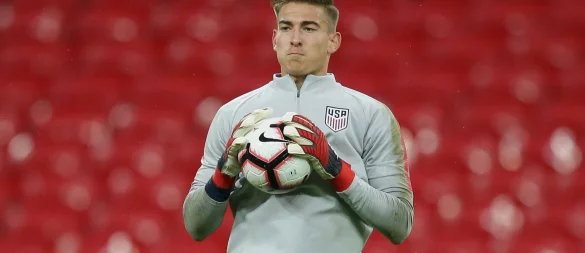 Jonathan Klinsmann könnte sein Debüt in der A-Nationalmannschaft der USA feiern. (Archivbild) - © Tim Ireland/AP/dpa