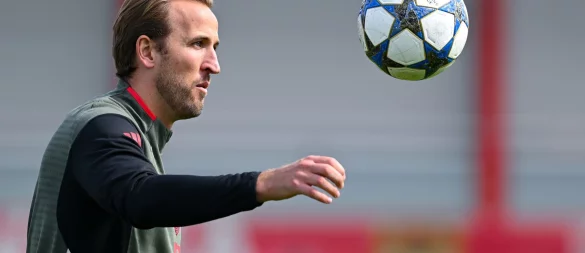 Gegen Chelsea im Fokus: Bayern-Torjäger Harry Kane. - © Sven Hoppe/dpa
