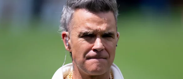 Wegen einer Unwetterwarnung wird eines von zwei Robbie-Williams-Konzerten in Berlin nicht wie geplant stattfinden. (Archivbild). - © Sven Hoppe/dpa