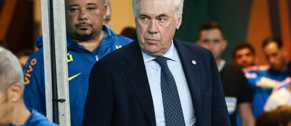 Trainer Carlo Ancelotti war nach der perfekten WM-Qualifikation zufrieden - © Leco Viana, Leco Viana/TheNEWS2 via ZUMA Press Wire/dpa