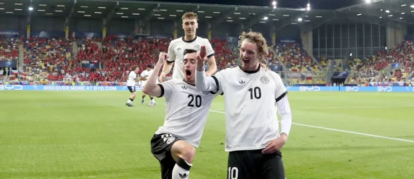 Zwei Spiele, zwei Siege: Deutschland steht im Viertelfinale. - © Branislav Racko/dpa