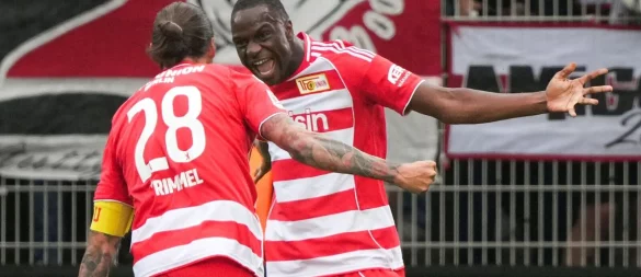 Ilyas Ansah erwischte einen perfekten Saisonstart für Union Berlin. - © Soeren Stache/dpa