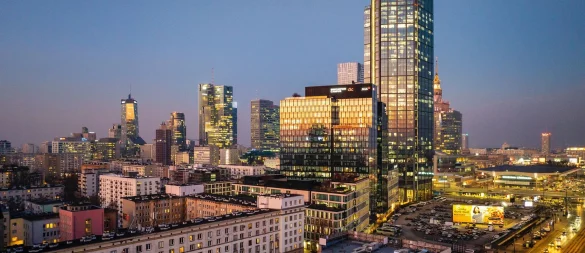 Der Varso Tower in Polen zählt mit 310 Metern zu den höchsten Bauwerken in Europa. - © Cezary War?/polen.travel/dpa-tmn