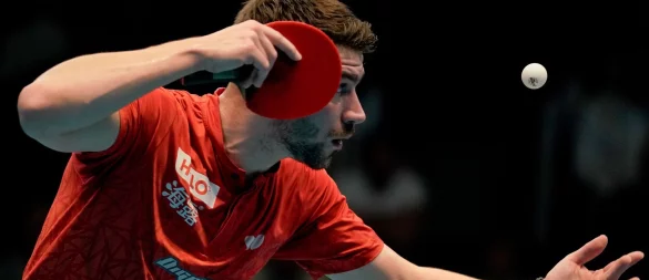 Tischtennis-Nationalspieler Patrick Franziska. - © Corine Sciboz/ZUMA Press Wire/dpa