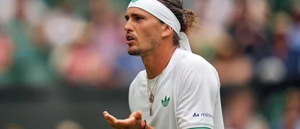 Alexander Zverev machte nach seinem Ausscheiden bemerkenswerte Aussagen. - © Kin Cheung/AP/dpa