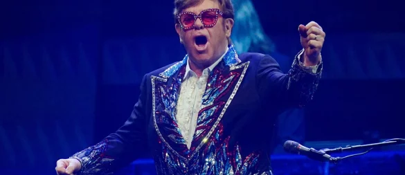 Elton John spielte im Juli 2023 in Stockholm das letzte Konzert seiner Abschiedstournee. (Archivbild) - © Yui Mok/PA Wire/dpa