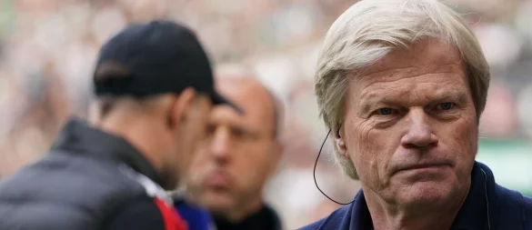 Oliver Kahn spricht über den verpassten Wirtz-Transfer des FC Bayern. - © Marcus Brandt/dpa
