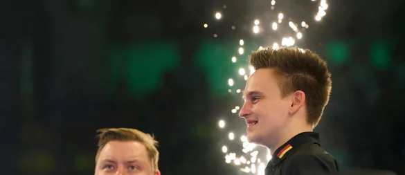 Frust nach dem Halbfinale: Schindler und Pietreczko sind raus. - © Thomas Frey/dpa