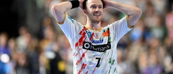 Felix Claar war beim Champions-League-Auftakt des SCM bester Schütze seines Teams. (Archivbild) - © Marius Becker/dpa