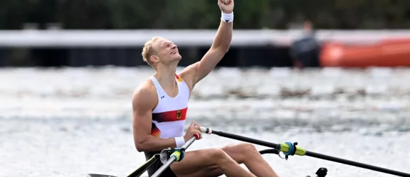 Oliver Zeidler gewinnt bei der WM Silber. (Archivbild) - © Sebastian Kahnert/dpa