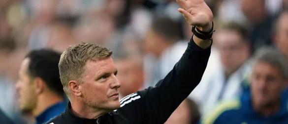 Eddie Howe hofft auf einen neuen Angreifer. - © Owen Humphreys/PA Wire/dpa