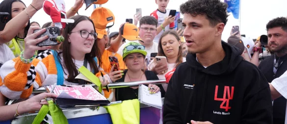 McLaren-Pilot Lando Norris ist einer der Publikumslieblinge einer neuen Generation von Formel-1-Fans. - © Bradley Collyer/PA Wire/dpa