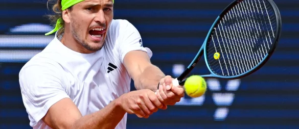 Alexander Zverev hat sein Auftaktspiel in Rom gewonnen. - © Sven Hoppe/dpa