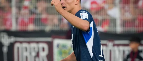 In Topform gegen seinen Ex-Club: Hoffenheims Fisnik Asllani. - © Soeren Stache/dpa