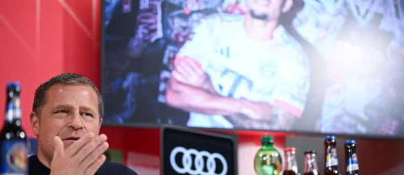 Wehrt sich gegen Kritik: Sportvorstand Max Eberl. - © Harry Langer/dpa