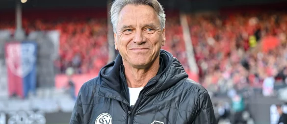 Trainer Horst Steffen - Wechselt er in die Fußball-Bundesliga? - © Harry Langer/dpa