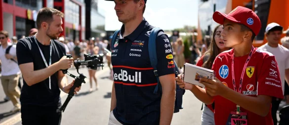 Kassierte eine Verwarnung der Rennkommissare: Max Verstappen. - © Denes Erdos/AP/dpa