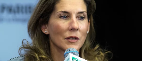 Die einstige Weltklasse-Tennisspielerin Monica Seles leidet seit einigen Jahren unter einer Autoimmunerkrankung. - © -/AFP7 via ZUMA Wire/dpa