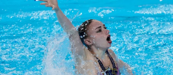 Klara Bleyer hat einen Podestplatz in Singapur verpasst. - © Lee Jin-man/AP/dpa