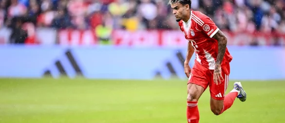Neuzugang Luis Díaz sorgt bei Bayern für etwas Euphorie. - © Harry Langer/dpa