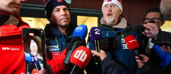 Der norwegische Skisprung-Trainer Magnus Brevig ist nach dem Anzug-Skandal bei der WM seinen Job los. (Archivbild) - © Terje Pedersen/NTB/dpa