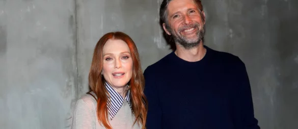 Moore und Freundlich lernten sich in den 90er Jahren bei Dreharbeiten kennen. (Archivfoto) - © Luca Bruno/AP/dpa