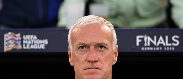 Frankreichs Nationaltrainer Didier Deschamps ist wenig begeistert von der Aussicht auf das Spiel um Platz drei der Nations League. - © Marijan Murat/dpa
