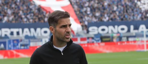 Cesc Fàbregas wird Trainer von Como 1907 bleiben und nicht nach Leipzig wechseln. - © Antonio Saia/LaPresse via ZUMA Press/dpa