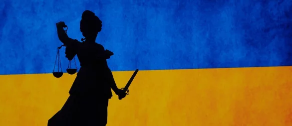 Urteil: Da die Ukraine momentan als Kriegsgebiet anzusehen sei, müssen Kinder nicht zurückgeführt werden. - © Sebastian Gollnow/dpa/dpa-tmn