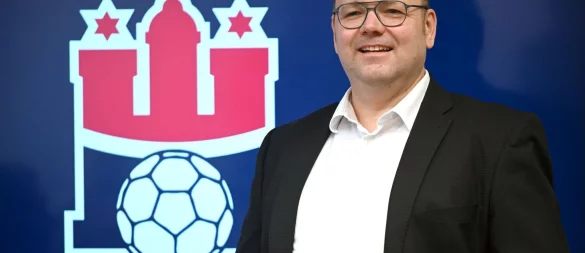 Christian Hüneburg freute sich über die Lizenzerteilung für den HSV Hamburg. - © Michael Schwartz/dpa