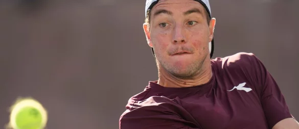Achtelfinalist Jan-Lennard Struff war bei den US Open ein Lichtblick für das deutsche Tennis- - © Seth Wenig/AP/dpa