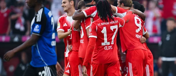 Der FC Bayern hatte gegen den Hamburger SV viel Grund zum Jubel. - © Sven Hoppe/dpa