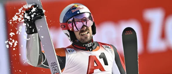 Setzt seine Karriere fort: Marcel Hirscher - © Jean-Christophe Bott/KEYSTONE/dpa