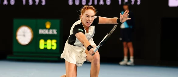 Ella Seidel hat beim Masters in Cincinnati die zweite Runde erreicht. - © Frank Molter/dpa